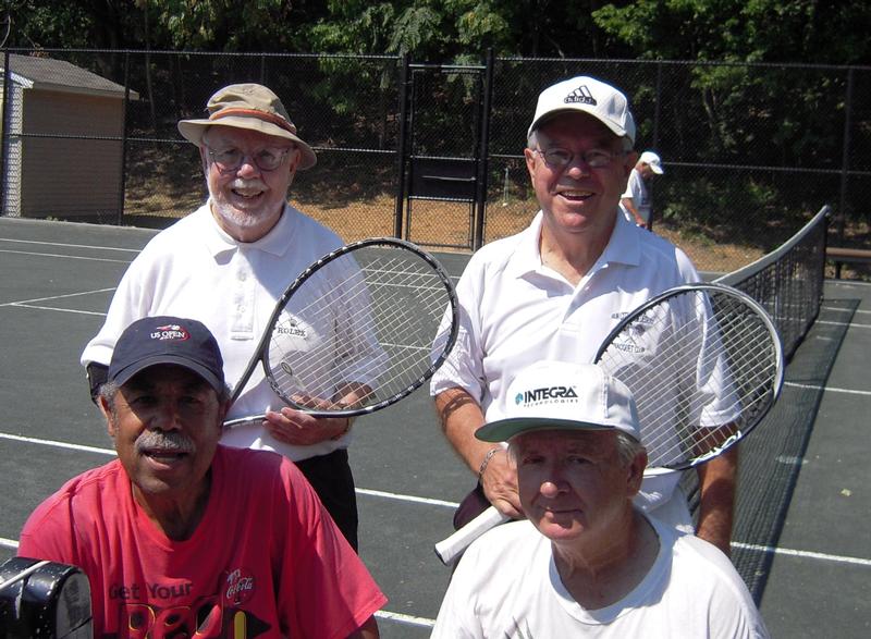 Jimmy Connors, Paul Comeau, Roger Freeman, & Cliff Baldwin